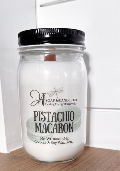 Pistachio Macaron Jar Candle