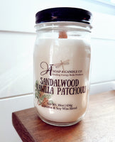 Sandalwood Vanilla Patchouli - Jar Candle