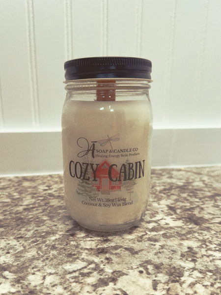 Cozy Cabin - Jar Candle