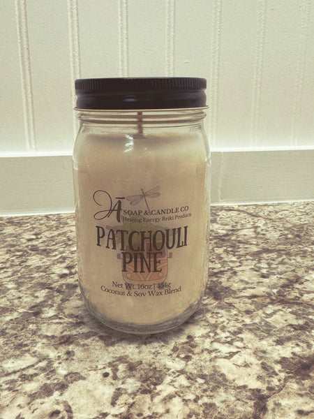 Patchouli Pine - Jar Candle