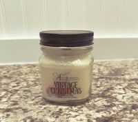 Vintage Christmas - Jar Candle