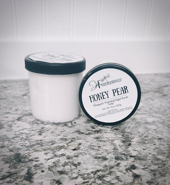 Fall Theme Whipped Foaming Sugar Scrub