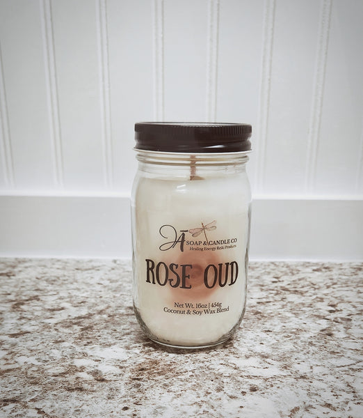 Rose Oud -  Jar Candle