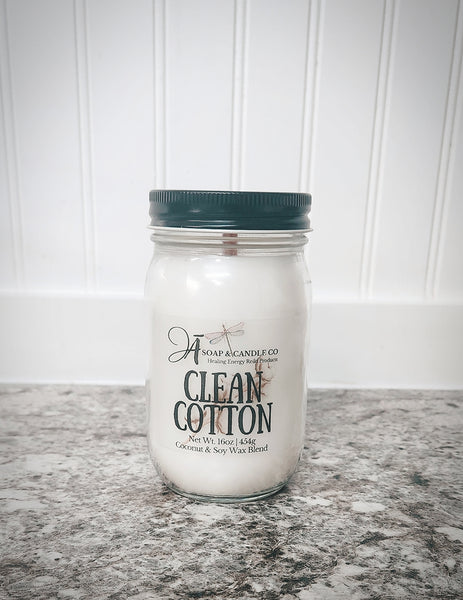 Clean Cotton - Jar Candle