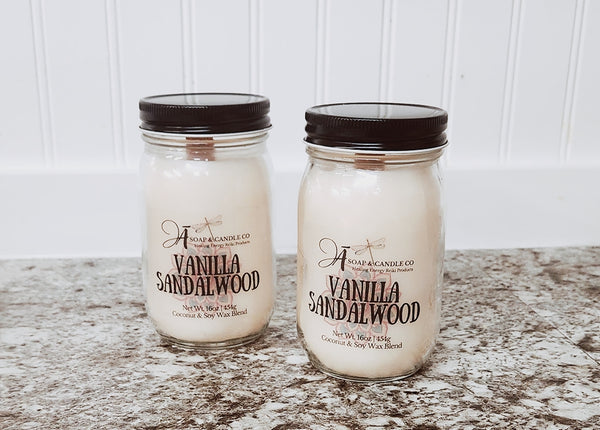 Vanilla Sandalwood - Jar Candle