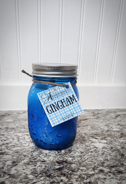 Gingham - Jar Candle