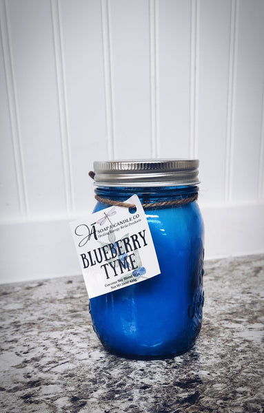 Blueberry Tyme - Jar Candle