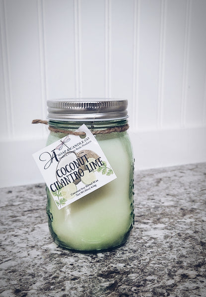 Coconut Cilantro Lime - Jar Candle