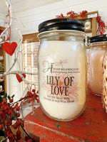 Lily of Love -  Jar Candle