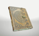 Journal - Mandala Design - Leather Journal Latch Closure(8x6)