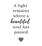 Held in Light - Remembrance Candle