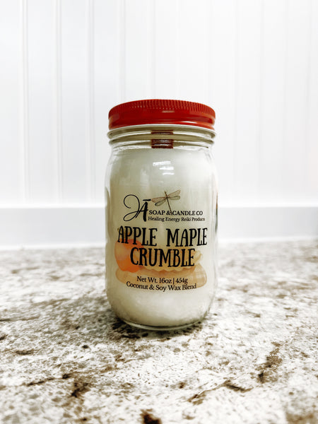 Apple Maple Crumble - Jar Candle