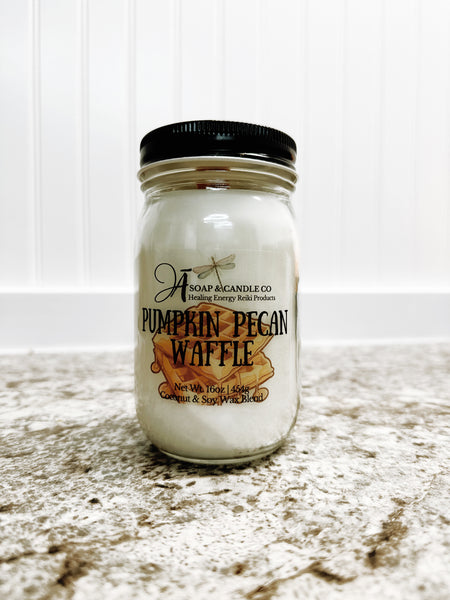 Pumpkin Pecan Waffle - Jar Candle