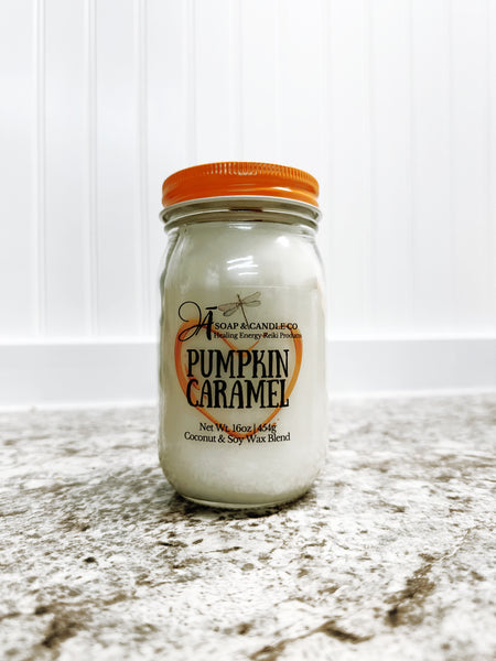 Pumpkin Caramel - Jar Candle