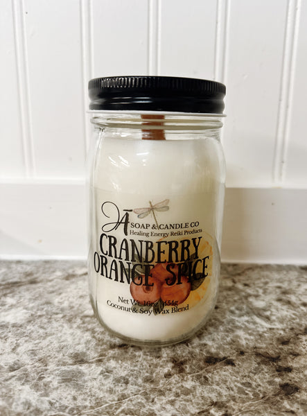 Cranberry Orange Spice - Jar Candle