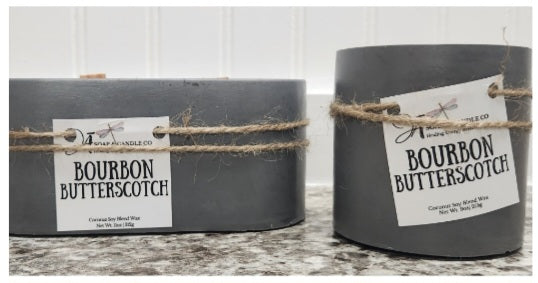 Bourbon Butterscotch - Candle (Charcoal)