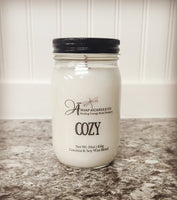 Cozy - Oatmeal, Milk & Honey - Jar Candle