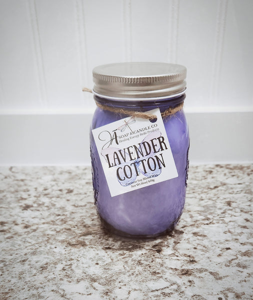 Lavender Cotton - Jar Candle