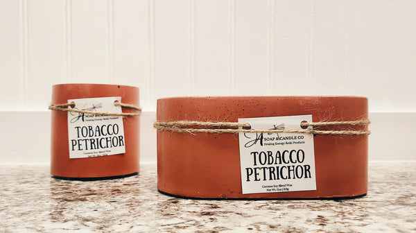 Tobacco Petrichor - Candle (Terracotta)