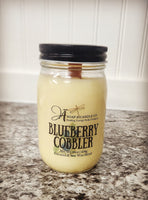 Blueberry Cobbler Jar Candle