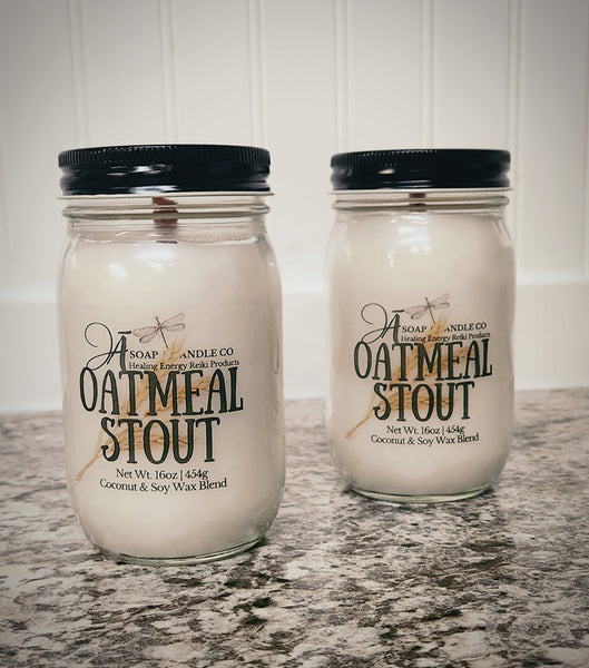 Oatmeal Stout - Jar Candle