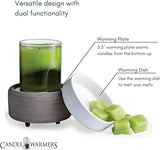 Grey Texture 2-In-1 Wax Melter