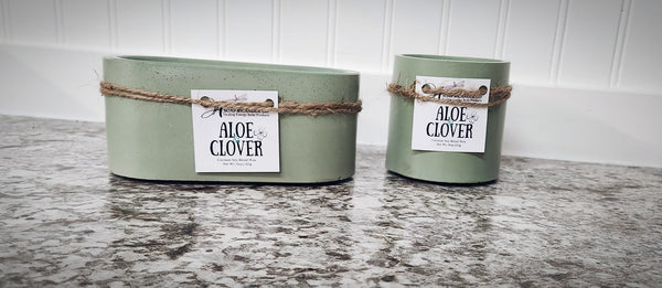 Aloe & Clover - Candle (Green)