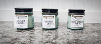 Olive Branch - Blue Mason Jar Candle