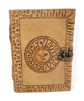 Journal - Celestial Leather (5x7) Latch Closure