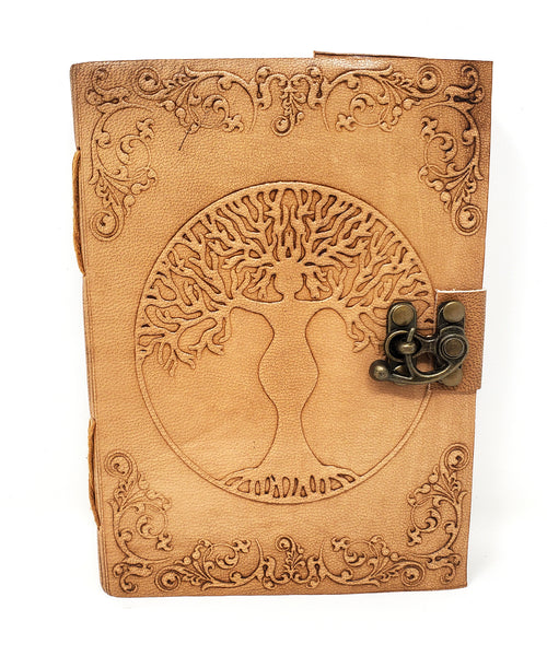 Journal - Tree Goddess Leather (5x7) Latch Closure