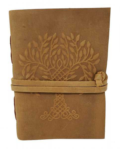 Journal - Tree of Life  Soft Leather (5x7) Cord Closure