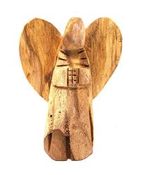 Palo Santo Carved Angel 3"