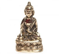 Buddha Meditating 2.5" Brass