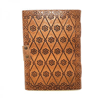 Journal - Celtic Cross Leather (5x7) Latch Closure